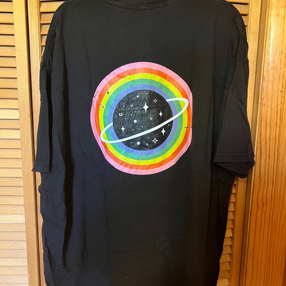 Emy Ave - Custom Printed "Get Lost" space tee - L/XL - Picture 3 of 4